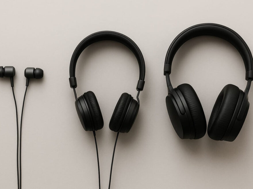 Arten von Kopfhörern: In-Ear, On-Ear und Over-Ear im Vergleich