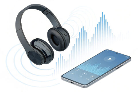 Bluetooth Audio Codecs bei der Musikübertragung zwischen Smartphone und Kopfhörer