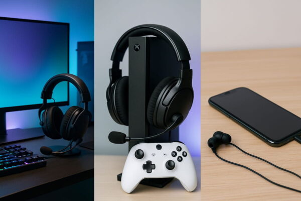 Plattform-Kompatibilität von Gaming-Headsets verständlich erklärt Gaming-Headsets für PC, Konsole und Mobile im Vergleich