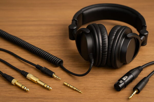 Kopfhörer für Musiker & DJs mit verschiedenen Anschlüssen: Klinke, XLR und Adapter