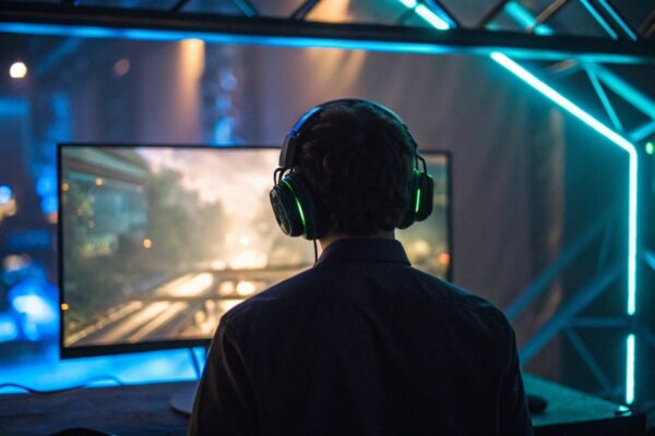 Latenz und Synchronisation: So wirken sich Kopfhörer auf Gaming und Videos aus Latenz und Synchronisation – Kopfhörer beim Gaming mit Zeitverzögerung