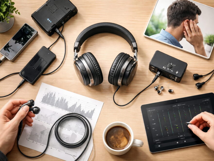 Kopfhörer klingen unterschiedlich je nach Ohrform, Technik und Zuspieler